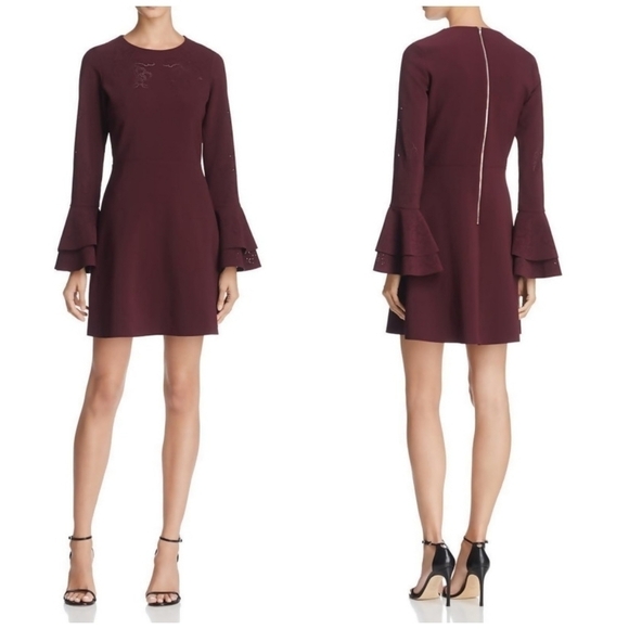 PARKER Bell Sleeves Dress - Picture 1 of 9